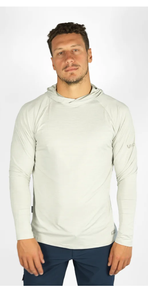 UV Ocean Tech Long Sleeve Hooded Top