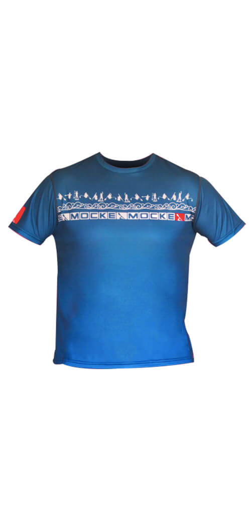 Mocke SS Fly Dry Men’s Blue Shirt (New 2020 Style)