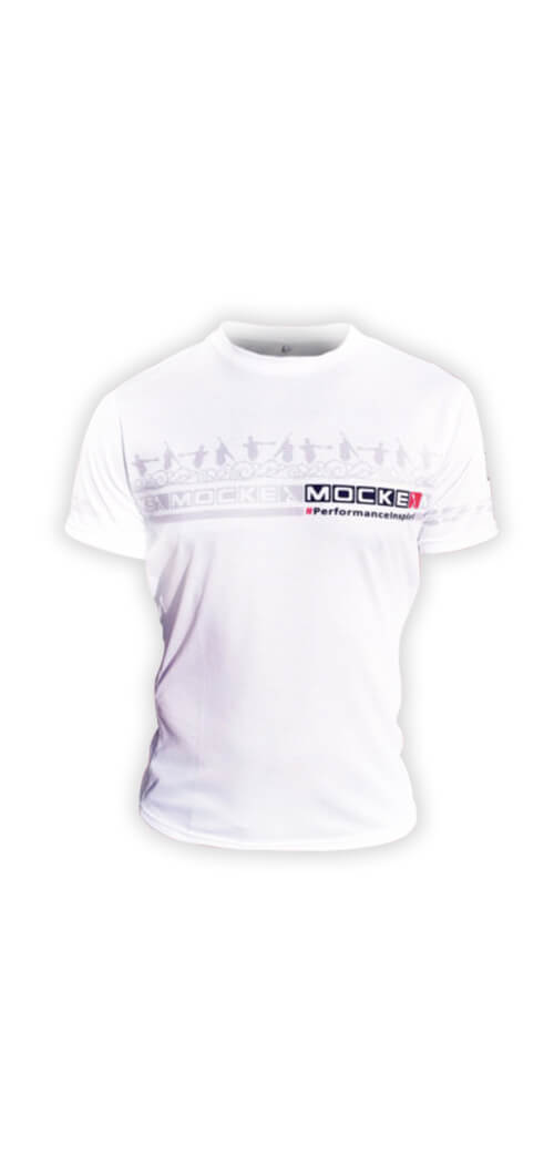Mocke SS Fly Dry Men’s White Shirt (New 2020 Style)